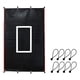 thumbnail image 5 of Baseball Batting Cage Backdrop y Net Saver Backstop Mat de acolchado Versátiles colgantes plegables de servicio pesado para lanzar al aire libre, 5 of 8