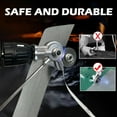 thumbnail image 3 of FNNMNNR Electric Drill Plate Cutter Double Head Metal Sheet Cutter Sharp Precise Cutting Plate Punch Shears Drill Attachment for Aluminium Steel Iron Copper Plate Cutting, 3 of 9