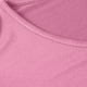 thumbnail image 4 of Blusa de cuello redondo de manga corta de color sólido de verano informal de moda para mujer Pompotops  ghjkhdj11627, 4 of 6