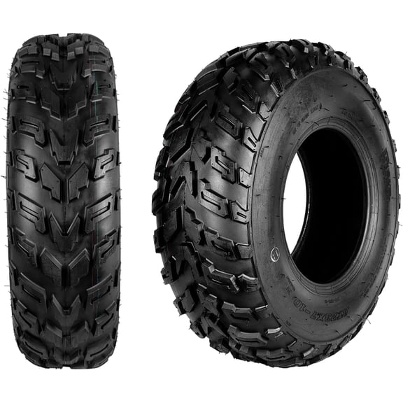 2 Pack 23x7-10 ATV Tires, 23x7x10 ATV UTV All Terrain Tires,6PR Tubeless,for Trail Mud Sand Off-Road Tires