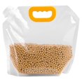 thumbnail image 3 of SUTENGDA Grain Storage Container Multigrain Food Sealed Bags 10 Pack 1.5L Resealable Packaging Bags Transparent Pouches Portable Bag for Cereal Bean Nut Rice Tea, 3 of 8