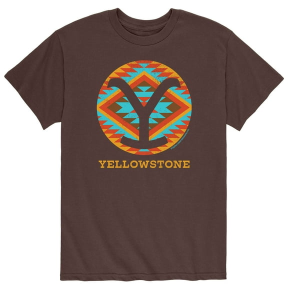 Yellowstone - Y Logo Saddle Blanket - Men's Short Sleeve Graphic T-Shirt