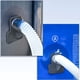 thumbnail image 2 of Juego de 2 soportes para mangueras de piscina, adaptadores para piscina, accesorios para piscinas grises, para mangueras de piscina de hasta 38 mm, 2 of 5