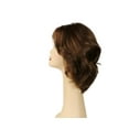 thumbnail image 2 of European Human Hair Freeda Wig Regina Brown With Reddish Highlights Multi-Directional Skin Top Size L, 2 of 5