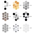 thumbnail image 3 of 10-Pack Removable PVC Floor Stickers, 20x23cm Traditional Tile Design Decals for Walls/Floors/Furniture, Peel & Stick DIY Home Decor, High-Definition Pattern, Easy to Apply & Remove - Style 1, 3 of 6