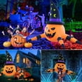 thumbnail image 3 of Decoración inflable para Halloween, diseño de calabaza y araña, 1,8 m, 3 of 5