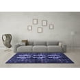 thumbnail image 3 of Ahgly Company Indoor Rectangle Persian Blue Traditional Area Rugs, 2' x 5', 3 of 4