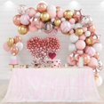 thumbnail image 1 of GFDYREE Sequin Tablecloth, Wedding, Sweetheart, Christmas Tree, Rectangular, 60"x 126", Iridescent, 1 of 5