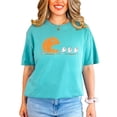 thumbnail image 3 of Pumpkin Ghost Fall Season Shirt for Women & Teens Funny Halloween Tee Seafoam Shirt Adult Medium, 3 of 4