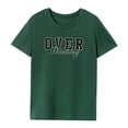 thumbnail image 1 of Camiseta básica para mujer, camiseta transpirable con cuello redondo, camiseta de manga corta para caminar, vacaciones, senderismo M, 1 of 8