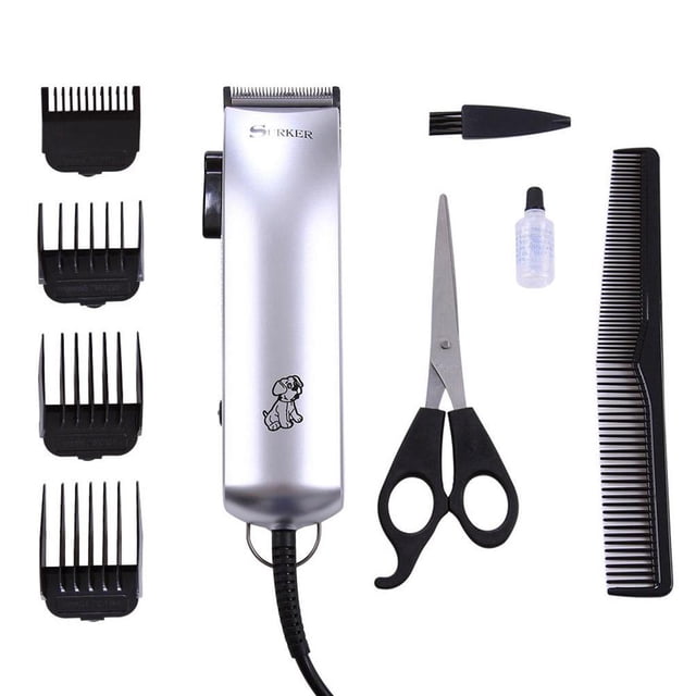 Cortadora de cabellero eléctrica para mascotas de gran potencia, de depilación con atenuador de cabellero y cable de alimentación de 1,8 m Colco Clippers de afeitadora de recortador de pelo