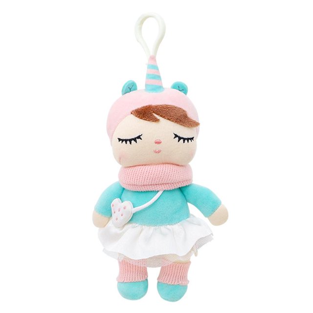 Juguetes De Peluche, Llavero, Mochila, Regalos Para Bebé, Juguetes De Juego Suave Angela Con Percha, Muñecas, Llaves, Monedero, Bolsas, Colgante Para Niñas, Mujeres Y Niños Monstrate FN007939-01