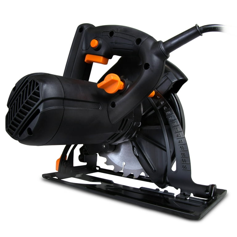 WEN 12-Amp Sidewinder Circular Saw, 7-1/4-Inch, 2-1/2-Inch Cutting Depth, 36725 WEN 12-Amp Sidewinder Circular Saw, 7-1/4-Inch, 2-1/2-Inch Cutting Depth, 36725