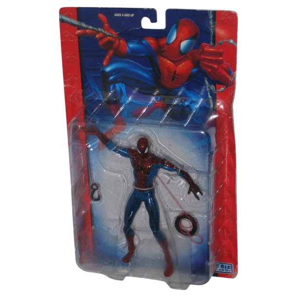 Marvel Spider-Man Web-Line (2004) Toy Biz 6-Inch Figure w/ Climbing Action  