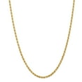 thumbnail image 1 of 14k 3.35mm D/C Quadruple Rope Chain in 14k Yellow Gold, 1 of 3