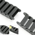 thumbnail image 3 of Unique Bargains R28 15mm x 40mm(InnerH*InnerW) Black Plastic Wire Carrier Cable Drag Chain 1M Length for CNC, 3 of 6