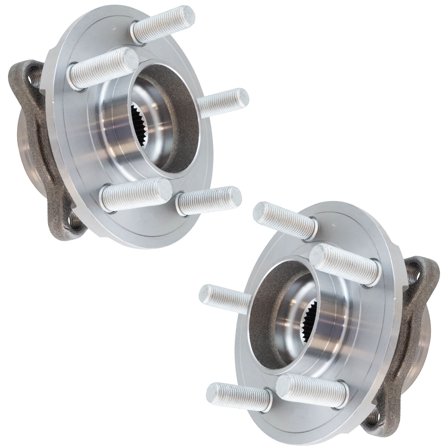 TRQ Rear Wheel Bearing & Hub Assembly LH RH Pair for Mustang GT EcoBoost V6 New BHA52011 Fits select: 2015-2018 FORD MUSTANG GT, 2019 FORD MUSTANG