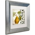 thumbnail image 2 of Trademark Fine Art "Les Fruits Jardin I" Canvas Art by Color Bakery White Matte, Silver Frame, 2 of 4