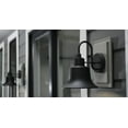 thumbnail image 2 of 11.5 Inch Outdoor Wall Lantern Transitional Approved For Wet Locations Rain Or Shine Made For Coastal Environments-Black Finish Capital Lighting, 2 of 10