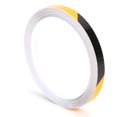 thumbnail image 3 of Reflective Tape, Plastic Moisture-proof Bicycle Luminous Strip Sticker Durable  For Motorcycly Black And Orange, 3 of 8