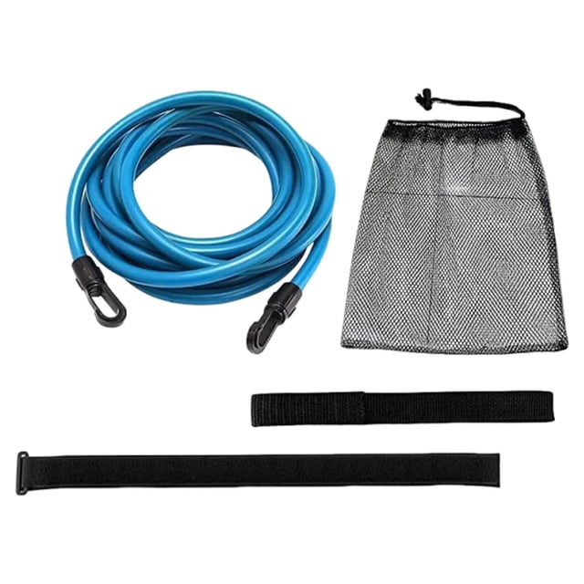 guohui Aquatic Resistance Belt Swim Training Band Speed Training Professional Practical Blue 4M