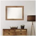 thumbnail image 3 of Amanti Art Custom Wall and Bathroom Mirror (29.5 x 37.5 in.), Owl Brown Frame, 3 of 7