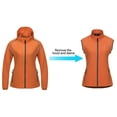 thumbnail image 5 of Little Donkey Andy Women's Quick-Dry Running Jacket UPF 50+ Cycling Jacket with Detachable Sleeves and Hood Size L, 5 of 7