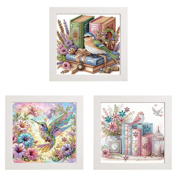 Kit Con Forma Especial Parcial 5D DIY Casa Pájaro 19 2x19 2 Cm