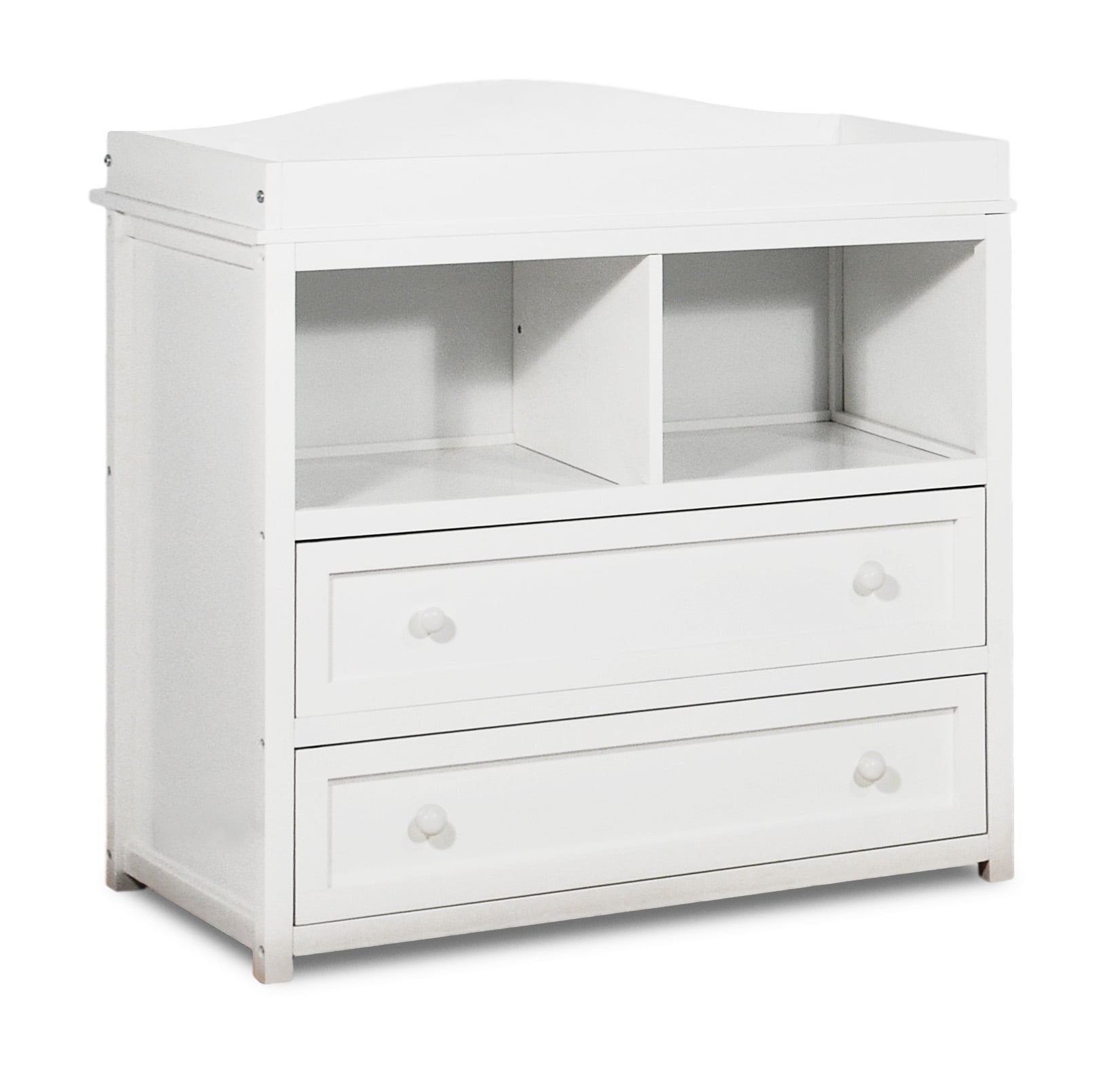 AFG Baby Furniture Leila 2-Drawer Changing Table White