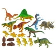 thumbnail image 1 of 17 Uds dinosaurio Animal modelo prehistóricas figuras decoración dinosaurio para enseñanza aprendizaje cumpleaños adultos Sunnimix Figuras de dinosaurios, 1 of 8