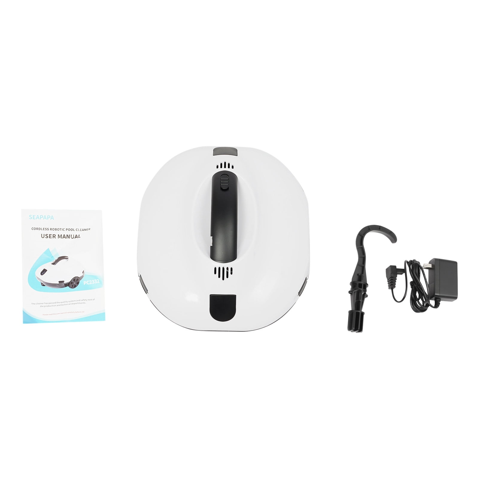 TFCFL ABS 25.2W Pool Cleaner Waterproof IPX8 Automatic Pool Cleaner 178μm Filtration Robotic Pool Cleaner