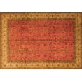 thumbnail image 1 of Ahgly Company Indoor Rectangle Persian Orange Traditional Area Rugs, 7' x 9', 1 of 1