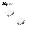thumbnail image 2 of Cable Clips with Strong Self-Adhesive, Cable Management TV PC Wire Holder Sticky Tidy and Organizer Cord and Wires - 40 Pcs - Mixed colors, 2 of 6
