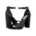 thumbnail image 4 of Steve Madden Women's Carrson Ankle Strap Block Heel Dress Sandals BLACK LEATHER, 4 of 4