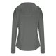 thumbnail image 4 of Craaazy Women's Slim Fit Full Zip Hoodie, Solid Color Long Sleeve Quick Dry Top, Sun Protection Hooded Jacket with Pockets for Daily Wear Gifts, 4 of 6