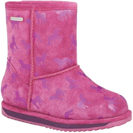 Emu Winter Boots - Brumby Snow - Rainbow Unicorn