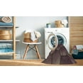thumbnail image 2 of Ahgly Company Tapis d'Intérieur Lavable en Machine Carré Transitionnel Violet, 8 Pieds Carré, 2 of 7