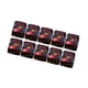 thumbnail image 3 of Paquete de 10 dados de seis caras, juguetes de barra opacos D6 de 16 mm para juegos de mesa de rol y matemáticas. Rojo, 3 of 6