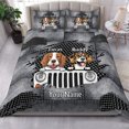 thumbnail image 2 of Juego de cama personalizado para perro, regalo personalizado para amantes de los perros, papá de perro, perro, 2 of 2