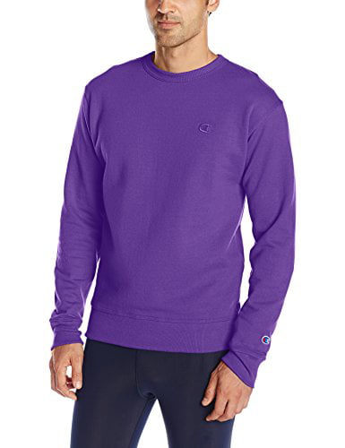 purple champion sweatshirt mens