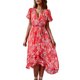 thumbnail image 2 of Vestido de verano Crtynell Rojo S, 2 of 6