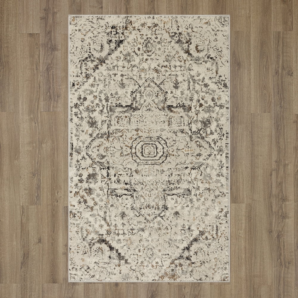 Mohawk Home Icarus Indoor Woven Runner Rug, Cream, 2 'x 2'11"