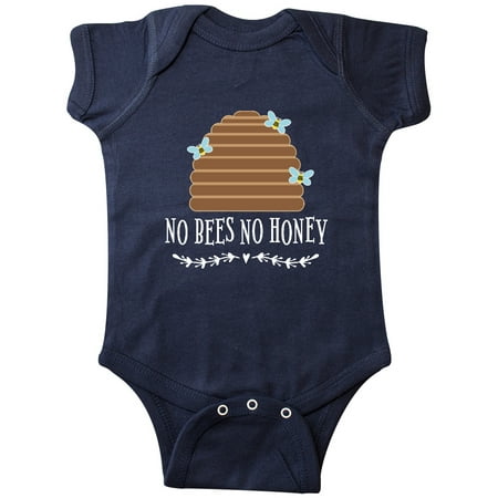 

Inktastic No Bees No Honey Gift Baby Boy or Baby Girl Bodysuit