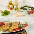 thumbnail image 3 of Gibson Home Magic Poinsettia 4 Piece Serving and Accessories Set, 3 of 6