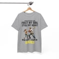 thumbnail image 5 of Softball Dad Stole My Heart Stealing Bases Fathers Day Shirt ID-0517-RK9M, 5 of 8