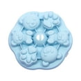 Blmiede Cartoon Silica Gel Cake Baby Complementary Food Mould Steamed
