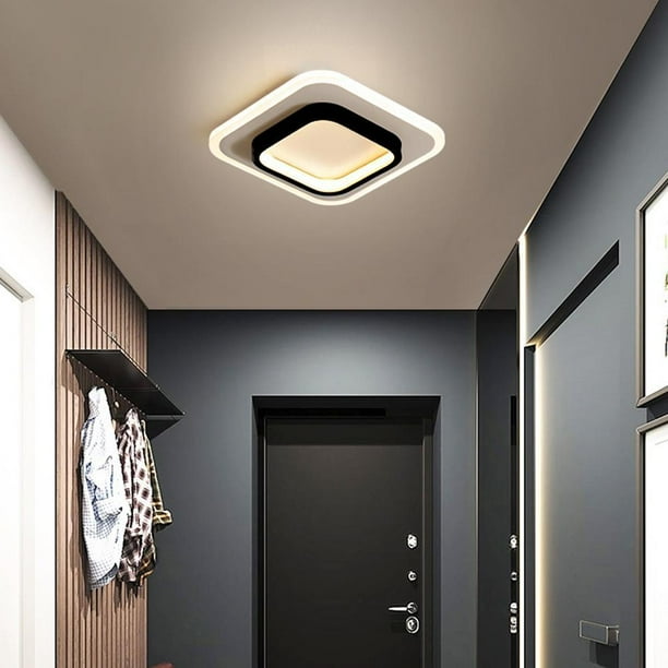 Lámpara LED de techo para pasillo, balcón, dormitorio, sala de estar, luz de pasillo interior FLhrweasw Nuevo