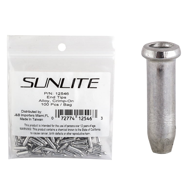 SUNLITE Cable Tip Sunlt Aly Sl Bgof100