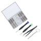 thumbnail image 5 of Destornillador de precisión y pinzas para reparar gafas de sol y relojes Mini kit de reparación de gafas de acero inoxidable, 5 of 8