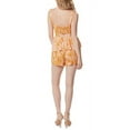 thumbnail image 2 of Jessica Simpson Womens Emerson Cotton Tie Neck Top Palm Bliss - Sunflower Jungl S, 2 of 3